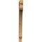 Ekena Millwork Legacy Block Smooth Bracket, Western Red Cedar, 3 1/2"W x 38"D x 46"H BKT04X38X46LEC05SWR - alternate 4